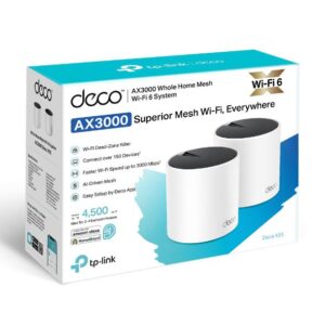 TP-LINK KIT AX3000 MESH WIFI 6 2PK X55