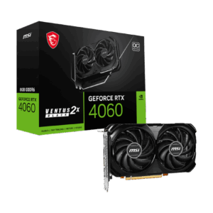 GeForce RTX 4060 VENTUS 2X BLACK 8 GB OC