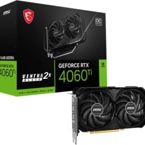 MSI GF RTX 4060 TI VENTUS 2XBLACK 16G OC