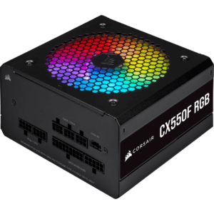 CR PSU CX550F RGB Black 550W 80+ Bronze