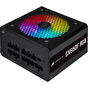 CR PSU CX650F RGB Black 650W 80+ Bronze
