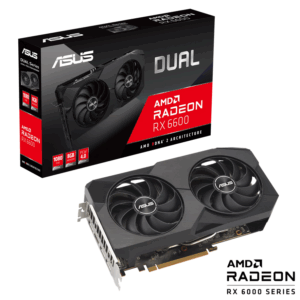 VGA ASUS DUAL RADEON RX6600 8GB
