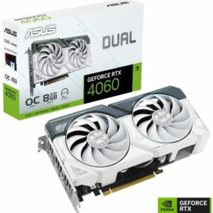 VGA Asus Dual RTX 4060 WHITE OC 8G