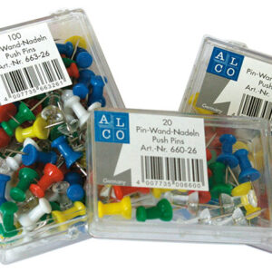 Pioneze panou pluta, 20/cutie, ALCO - asortate